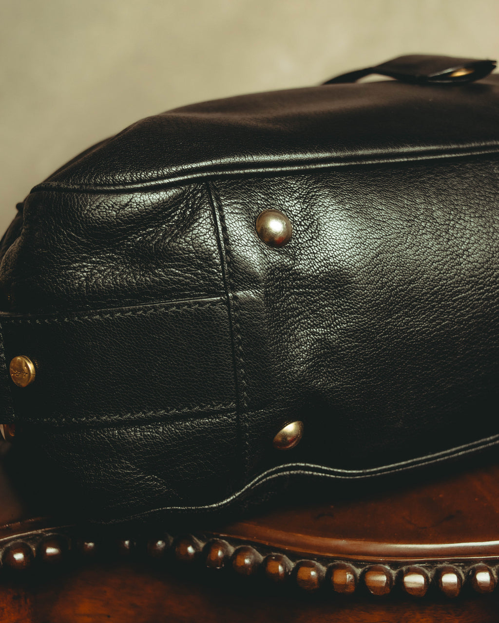 "–SPECIAL– Yves Saint Laurent" 00's-10's Soft leather 2-way handbag