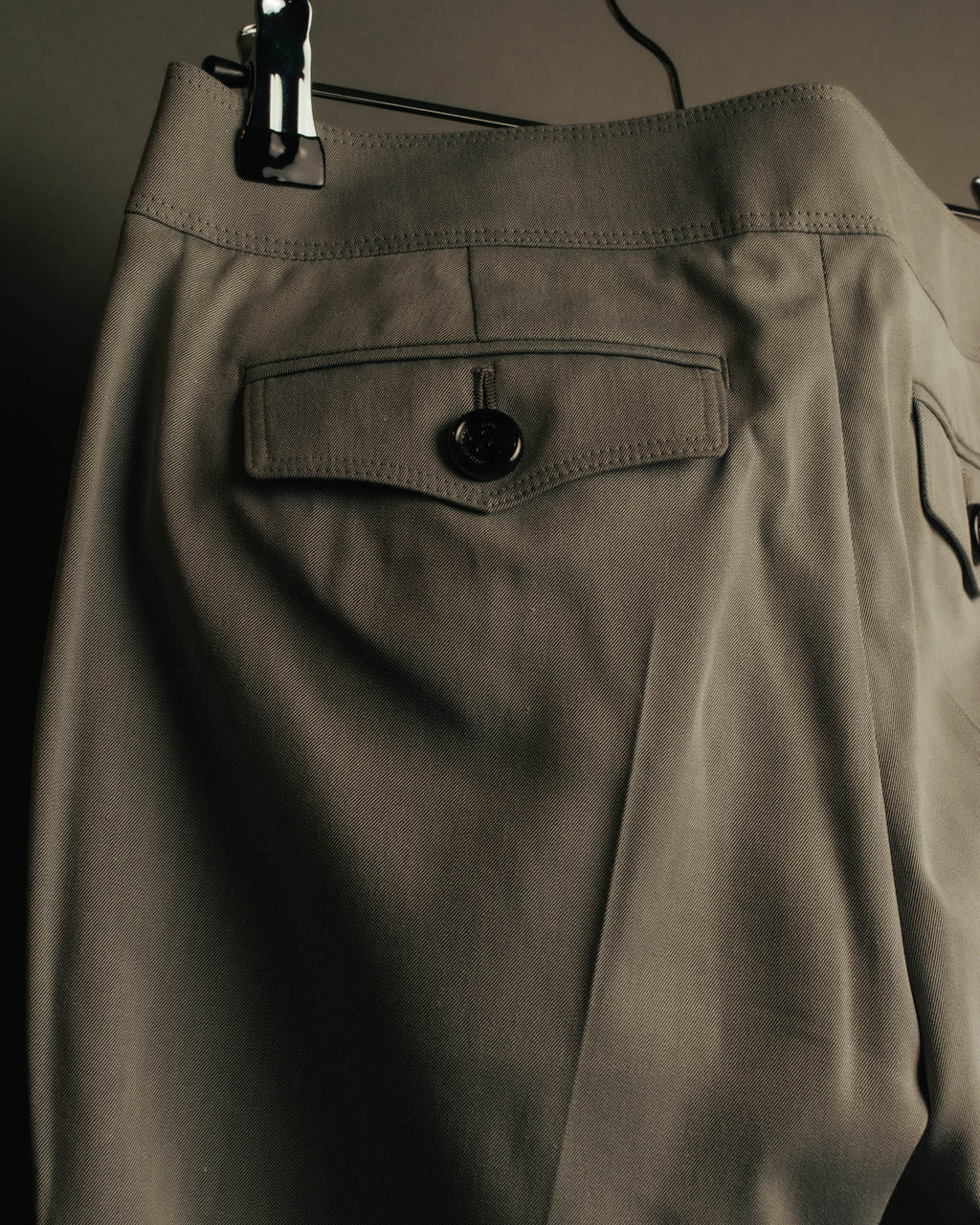 “BURBERRY LONDON” 2000’s Tailored light grey pants suit