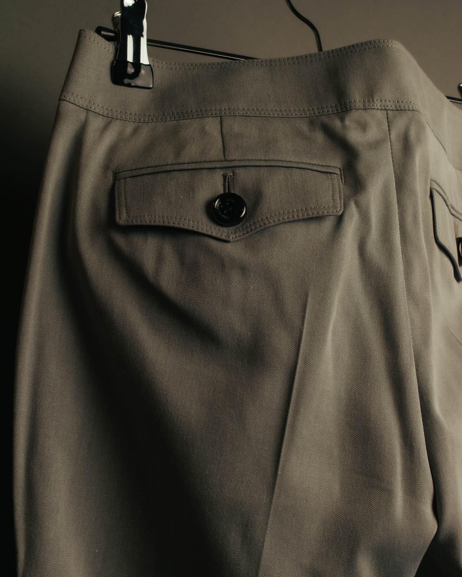 “BURBERRY LONDON” 2000’s Tailored light grey pants suit