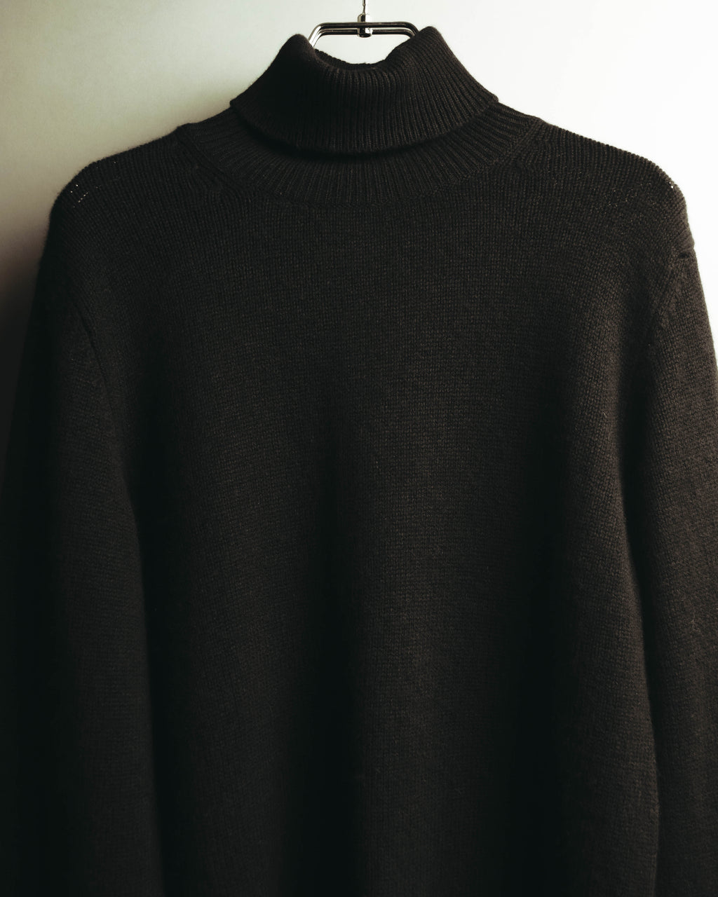 "GUCCI" 90's–00's Minimalist cashmere 100% turtleneck sweater
