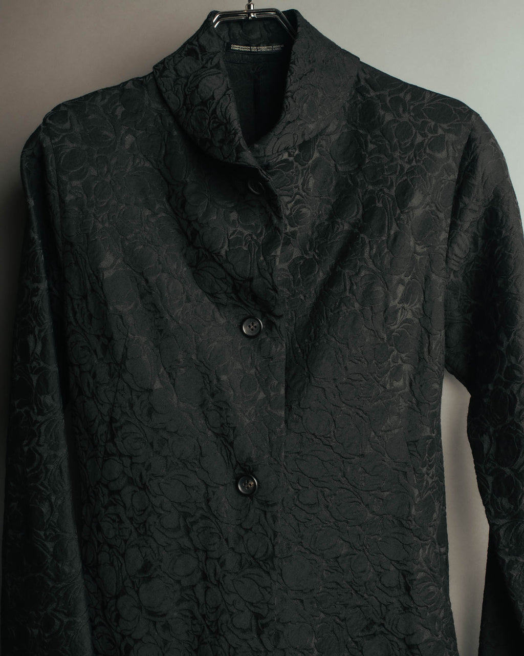 "Yohji Yamamoto + Noir" 00's-10's Floral jacquard jacket