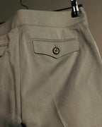 “BURBERRY LONDON” 2000’s Tailored light grey pants suit