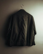 "GIANNI VALENTINO" 90's-00's Check lined zip-up blouson