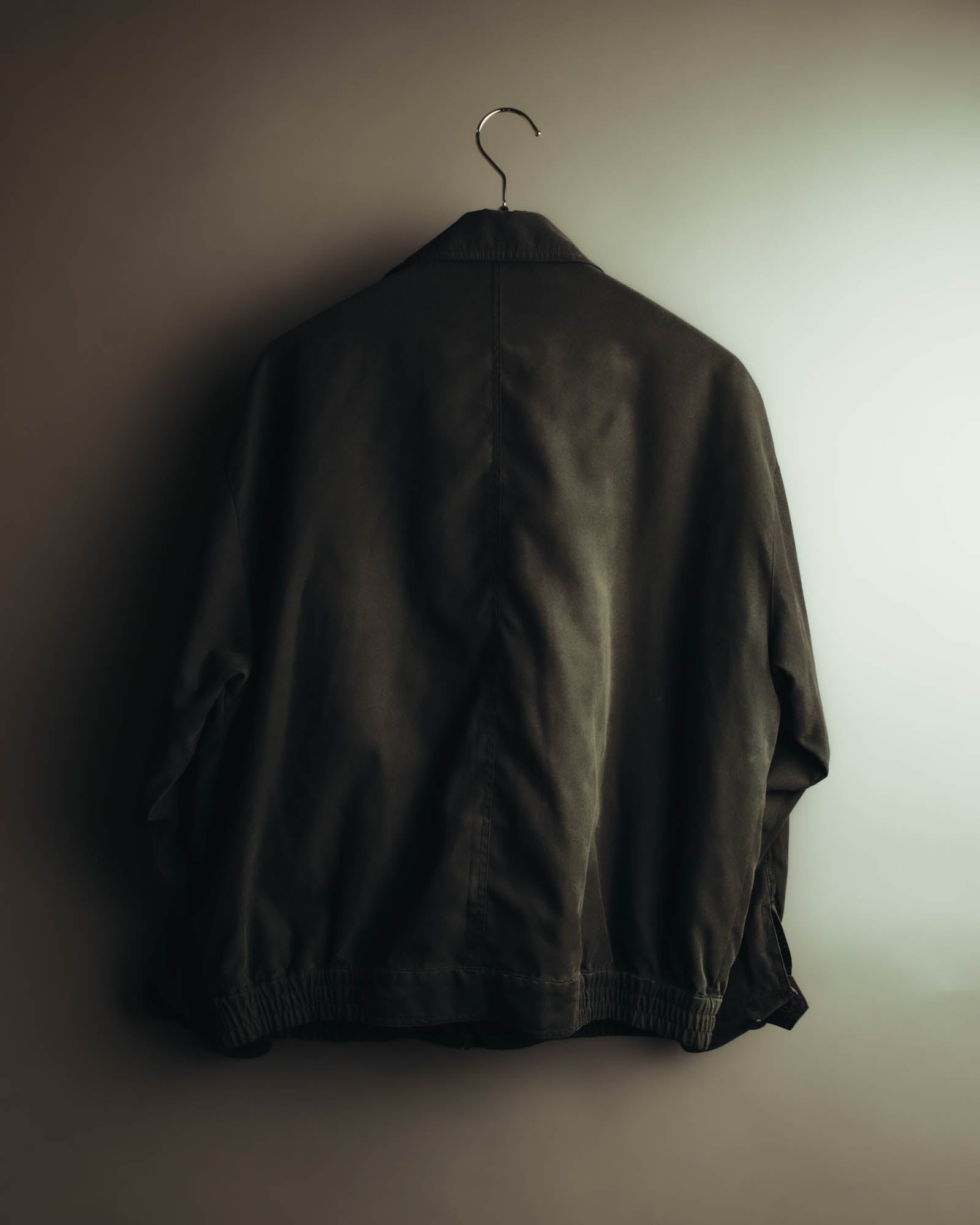 "GIANNI VALENTINO" 90's-00's Check lined zip-up blouson