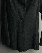 "Yohji Yamamoto + Noir" 00's-10's Floral jacquard jacket