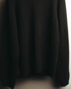"GUCCI" 90's–00's Minimalist cashmere 100% turtleneck sweater