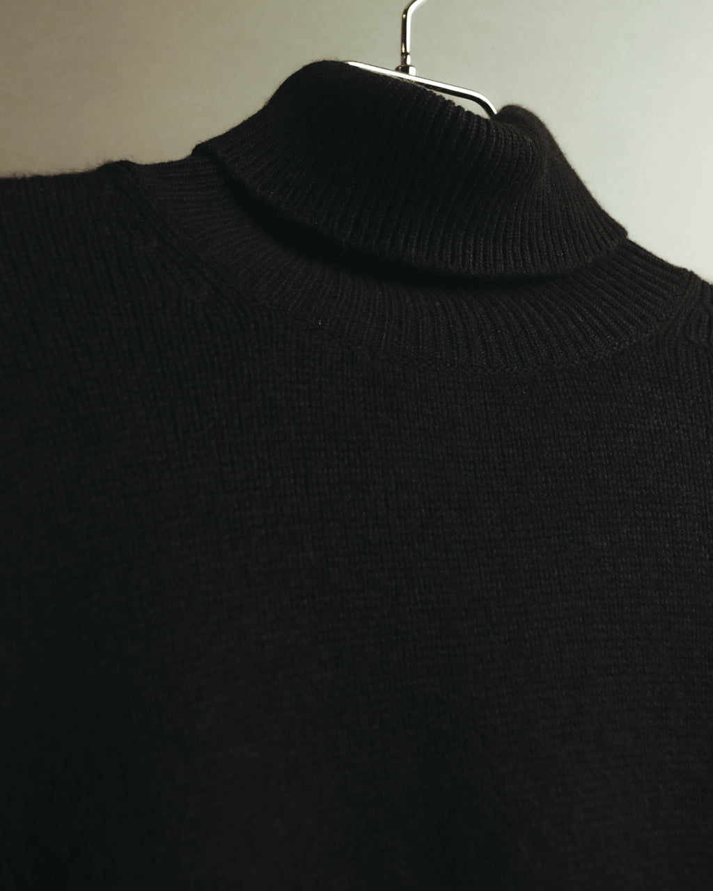"GUCCI" 90's–00's Minimalist cashmere 100% turtleneck sweater