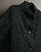 "Yohji Yamamoto + Noir" 00's-10's Floral jacquard jacket