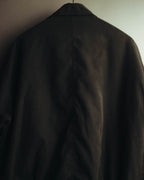 "GIANNI VALENTINO" 90's-00's Check lined zip-up blouson