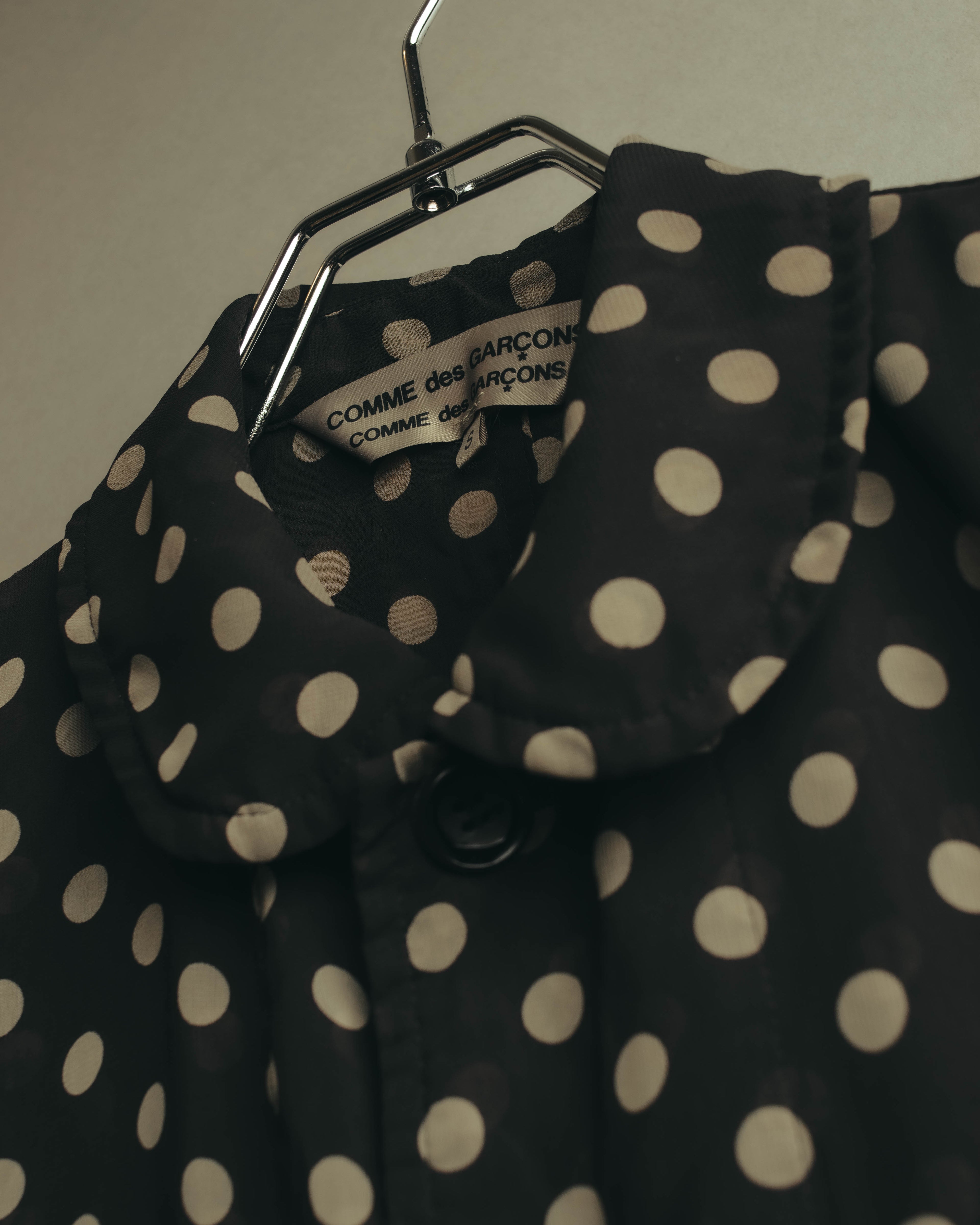 "COMME des GARÇONS COMME des GARÇONS" 2010's Polka dot lightweight jacket