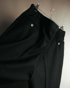 -SPECIAL- “FENDI” 90’s-00’s Peak lapel wool tuxedo tailored setup