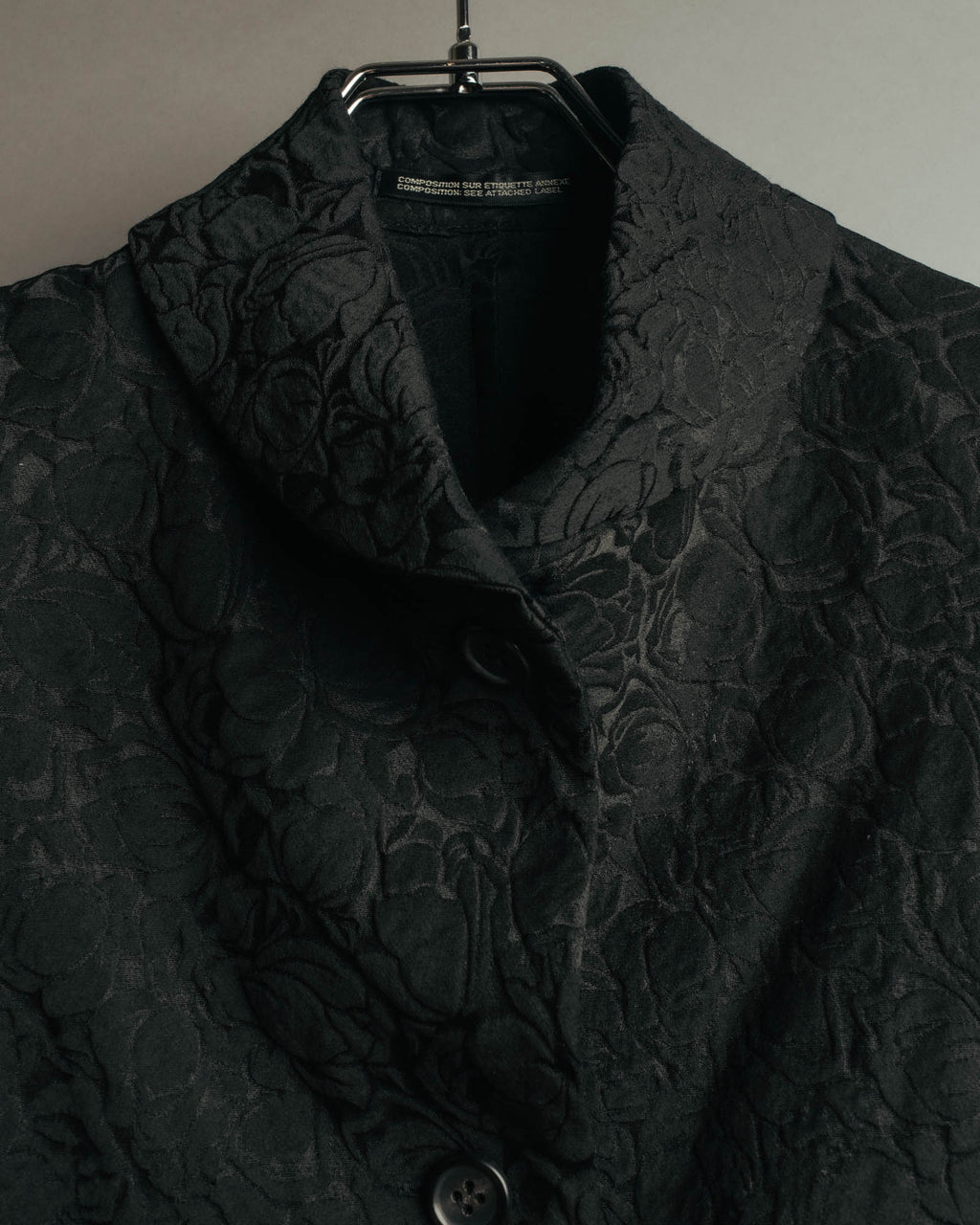 "Yohji Yamamoto + Noir" 00's-10's Floral jacquard jacket