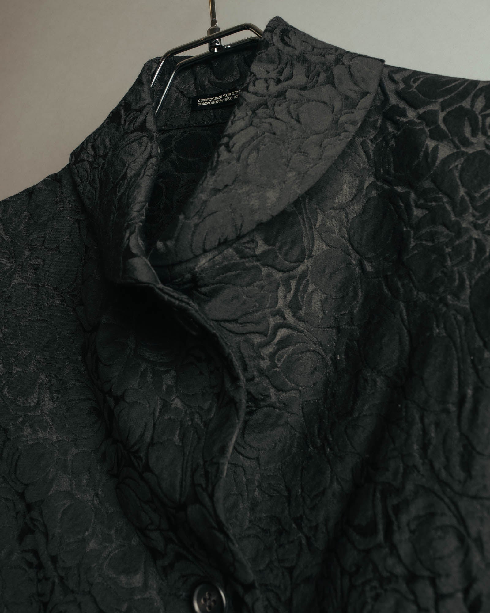 "Yohji Yamamoto + Noir" 00's-10's Floral jacquard jacket