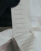 "PRADA" 2010's Tailored white cotton darted shirt