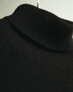 "GUCCI" 90's–00's Minimalist cashmere 100% turtleneck sweater