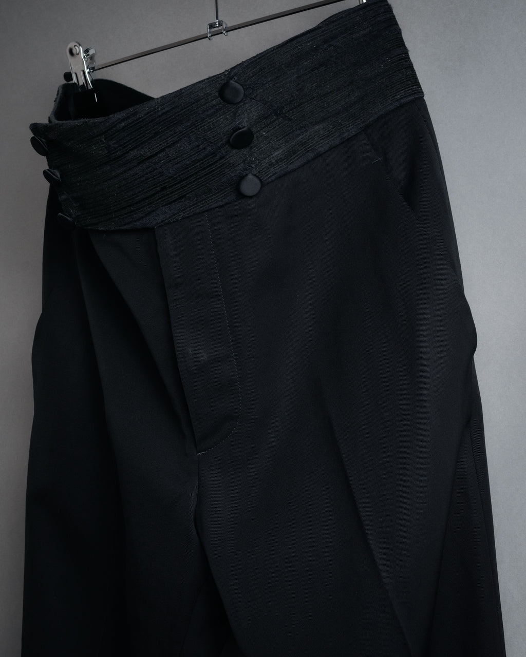 -SPECIAL- “Maison Martin Margiela” 2001-2003 Deconstructed cummerbund trousers