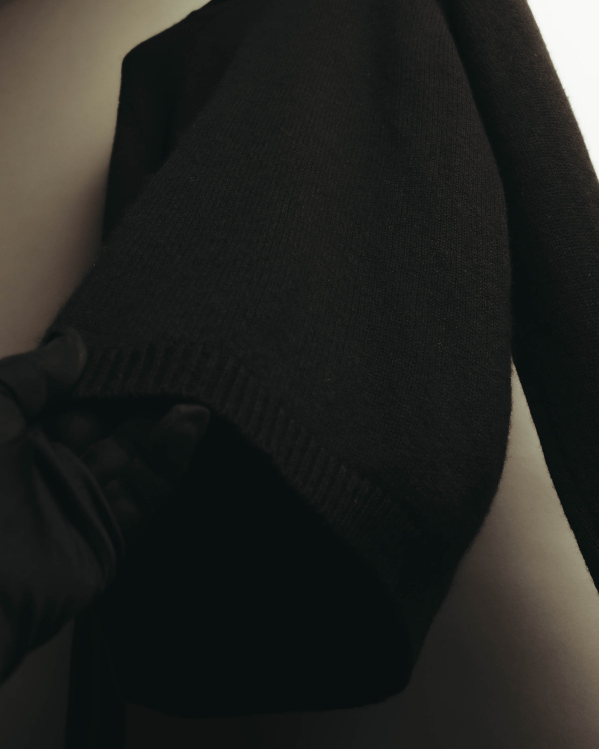 "GUCCI" 90's–00's Minimalist cashmere 100% turtleneck sweater