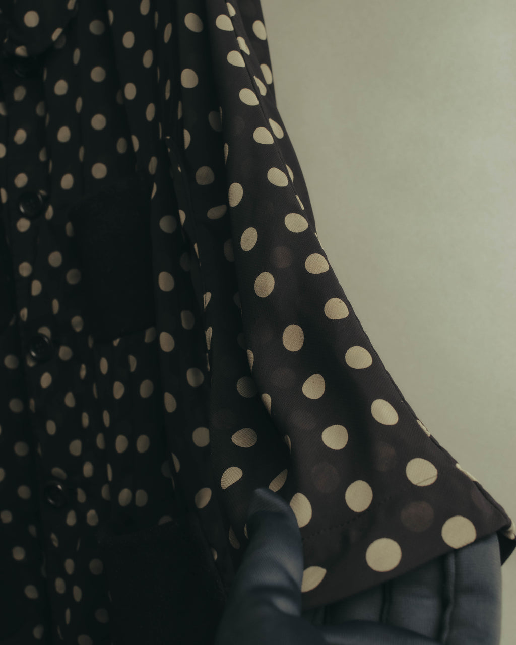 "COMME des GARÇONS COMME des GARÇONS" 2010's Polka dot lightweight jacket