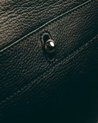 "Yves Saint Laurent" 00's-10's Structured pebbled leather top handle bag