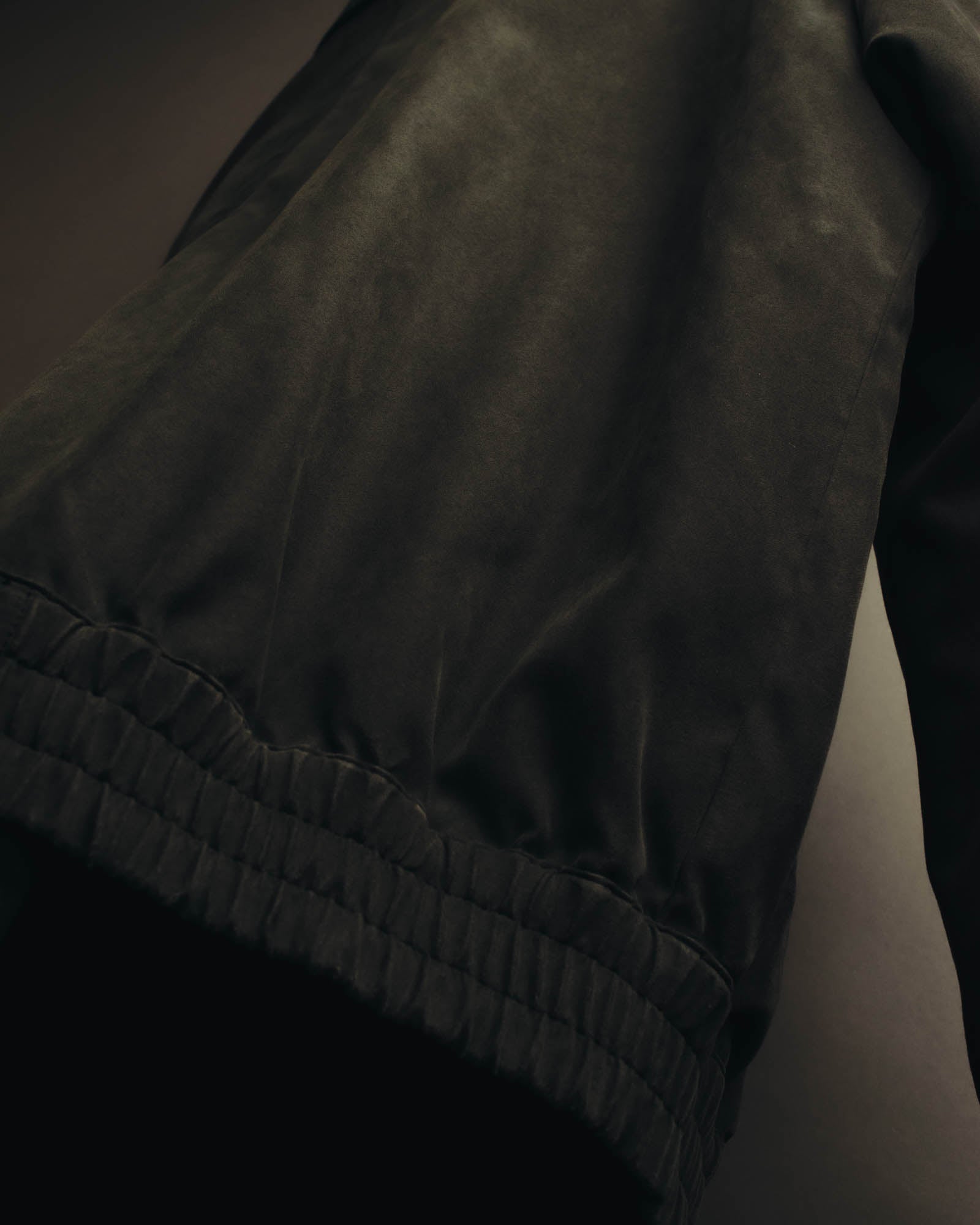 "GIANNI VALENTINO" 90's-00's Check lined zip-up blouson