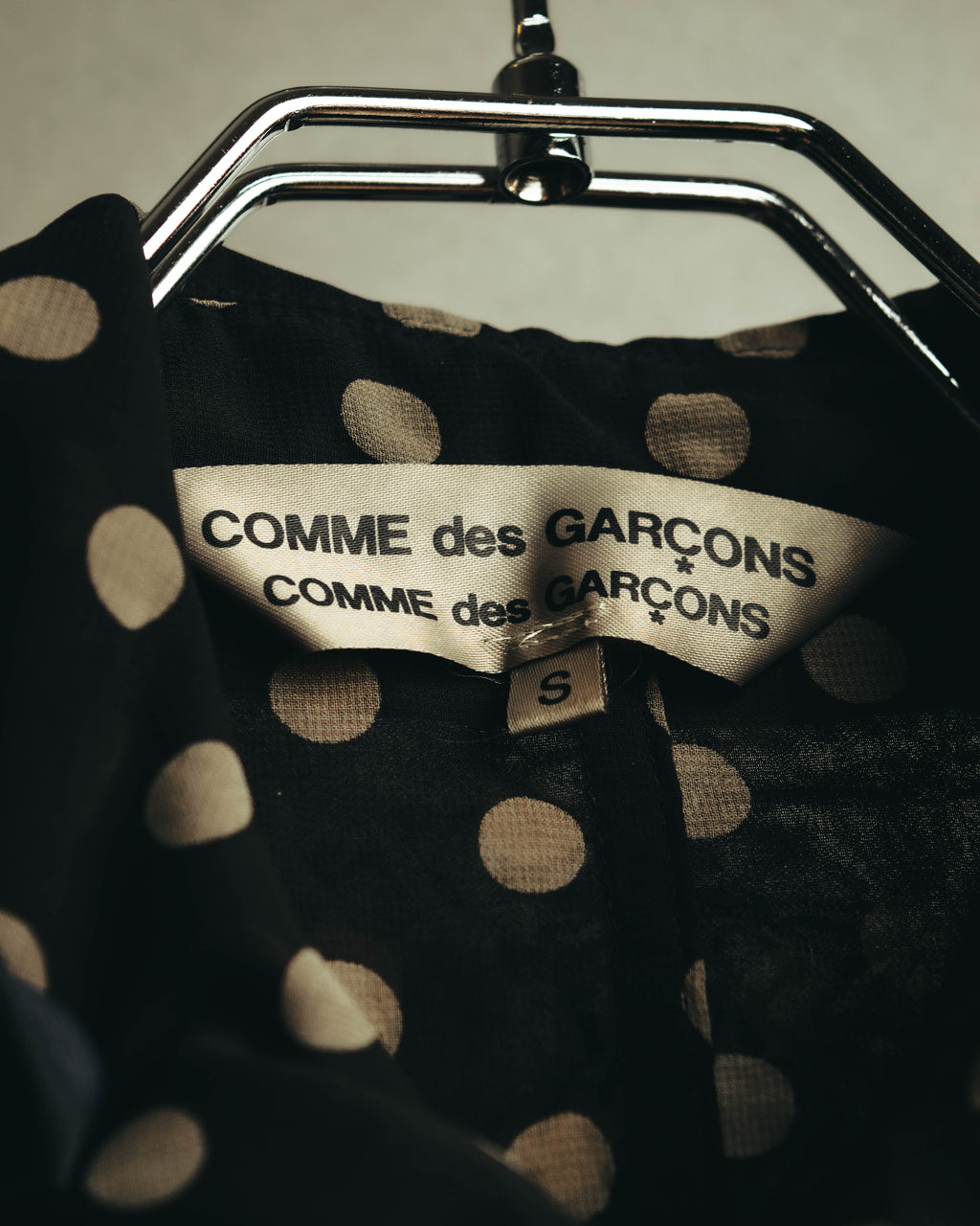"COMME des GARÇONS COMME des GARÇONS" 2010's Polka dot lightweight jacket