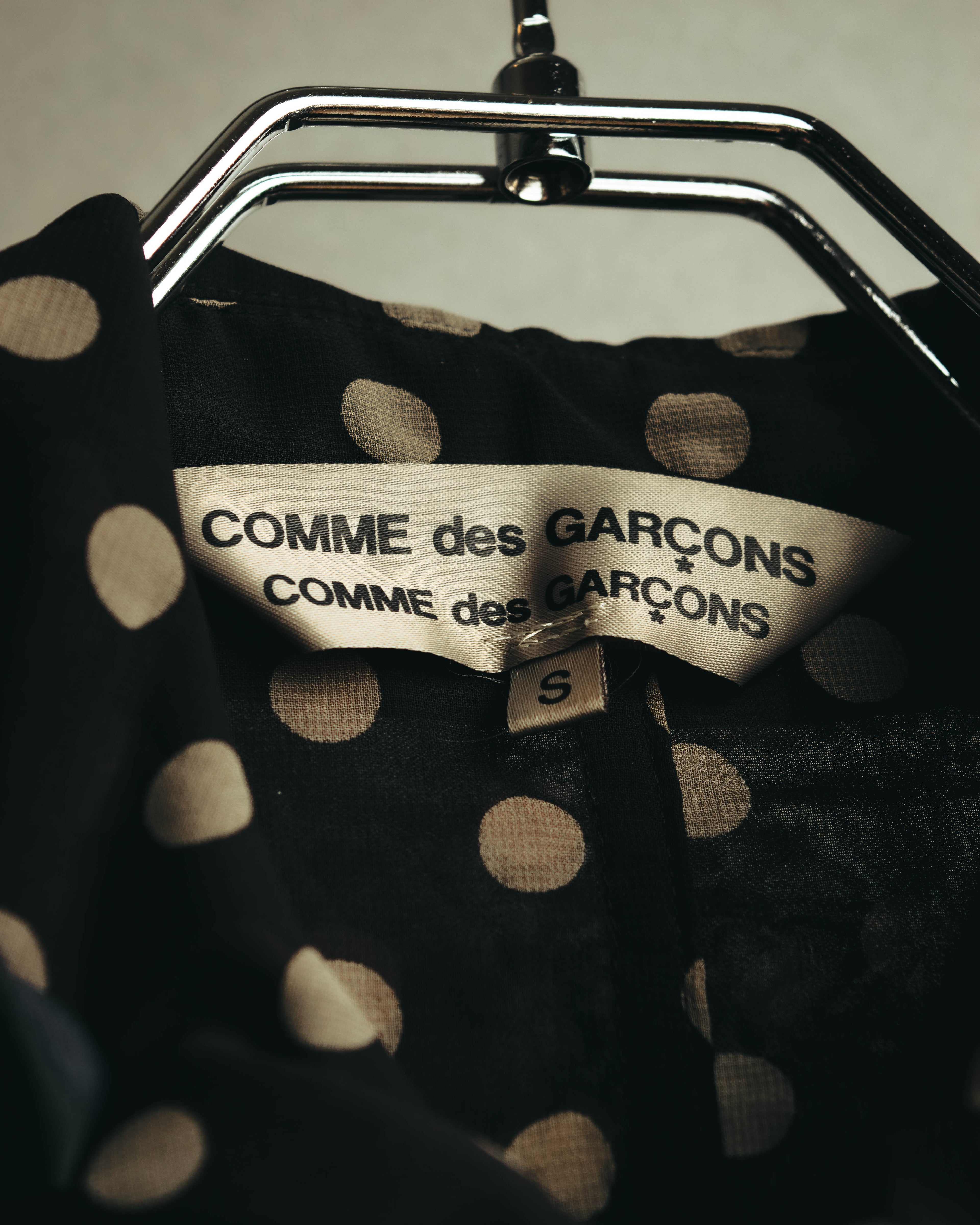 "COMME des GARÇONS COMME des GARÇONS" 2010's Polka dot lightweight jacket