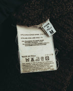 "Maison Martin Margiela" 00's Brushed alpaca wool v neck sweater