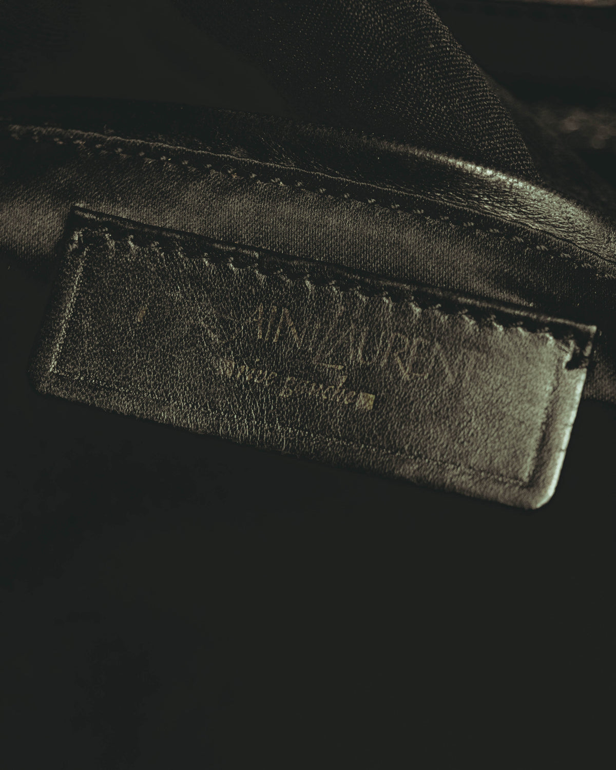 "–SPECIAL– Yves Saint Laurent" 00's-10's Soft leather 2-way handbag