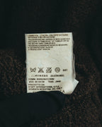 "Maison Martin Margiela" 00's Brushed alpaca wool v neck sweater
