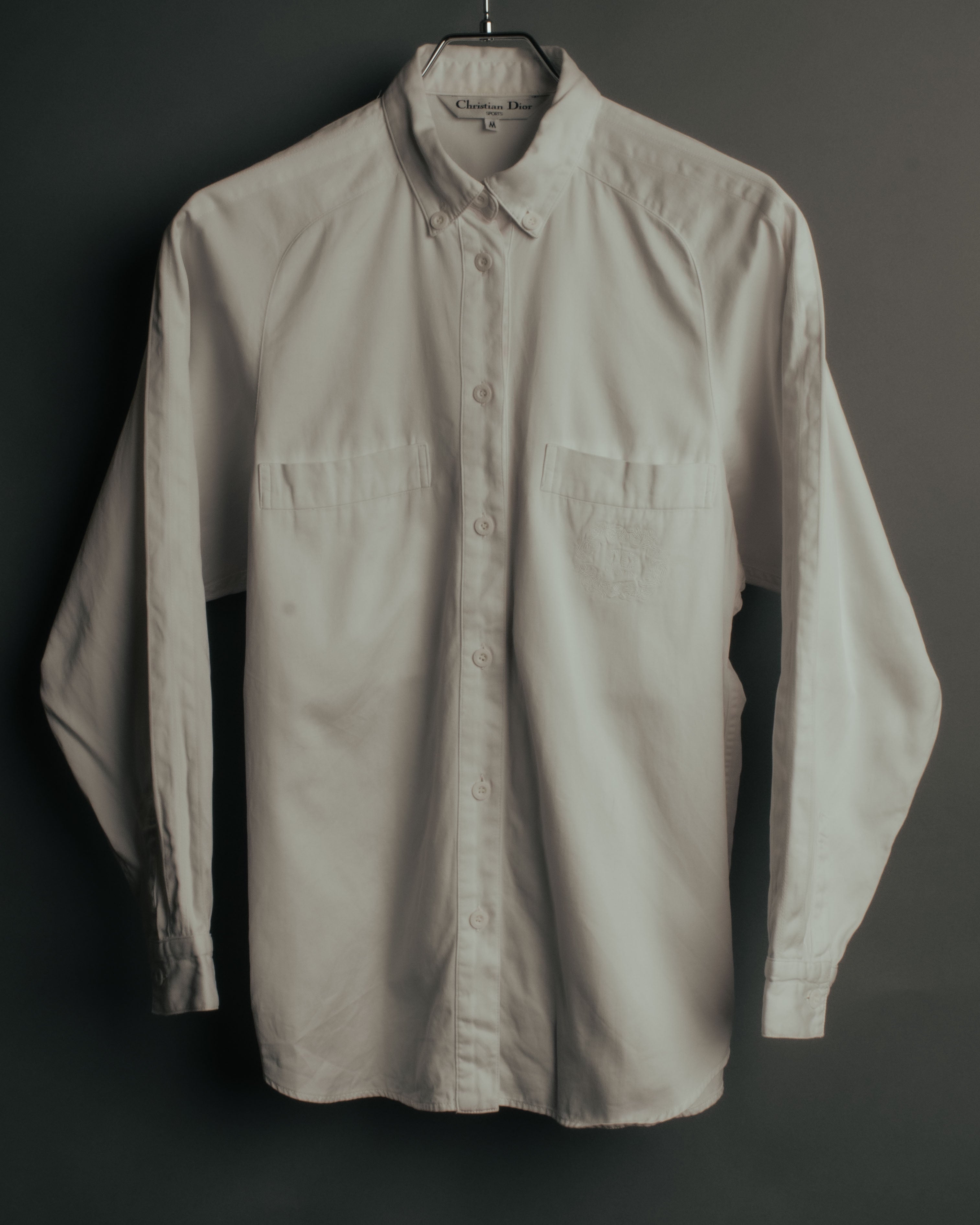 “Christian Dior SPORTS” 80’s-90’s embroidered button down shirt
