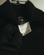"GUCCI" 90's–00's Minimalist cashmere 100% turtleneck sweater