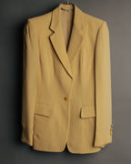 “GUCCI” 90’s Soft tailored minimal blazer
