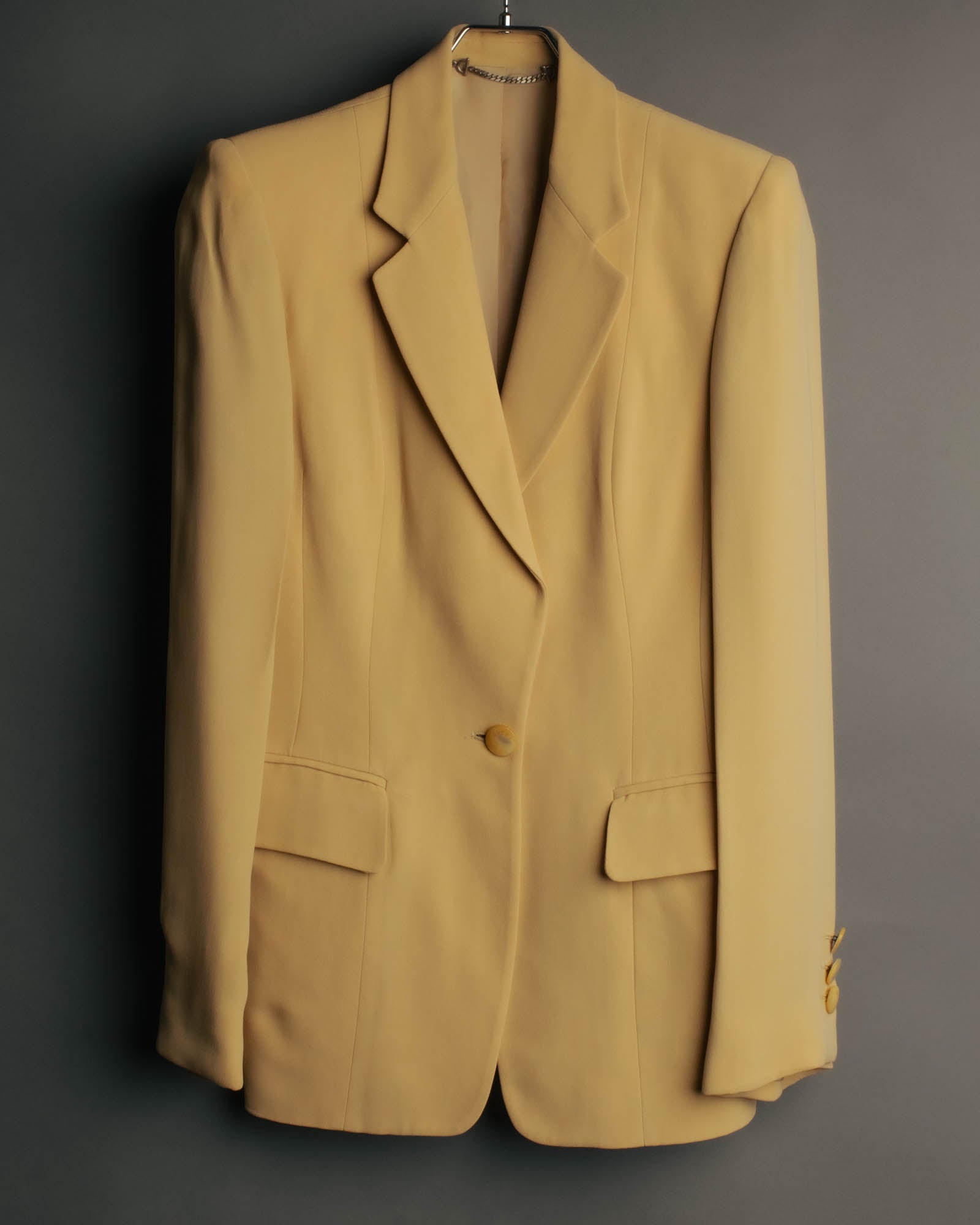 “GUCCI” 90’s Soft tailored minimal blazer