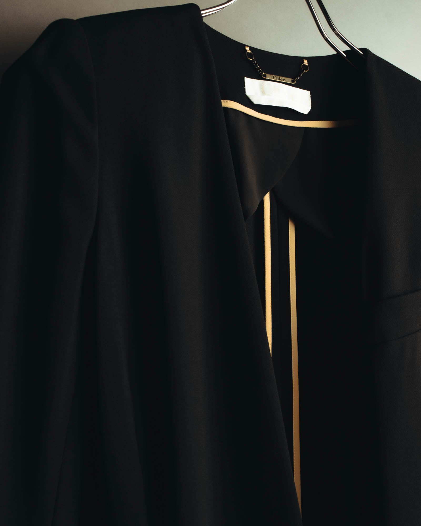 "Chloé" 2010's Minimal belted long jacket
