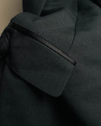 "Dior" 80's-90's Tailored shawl collar tuxedo jacket