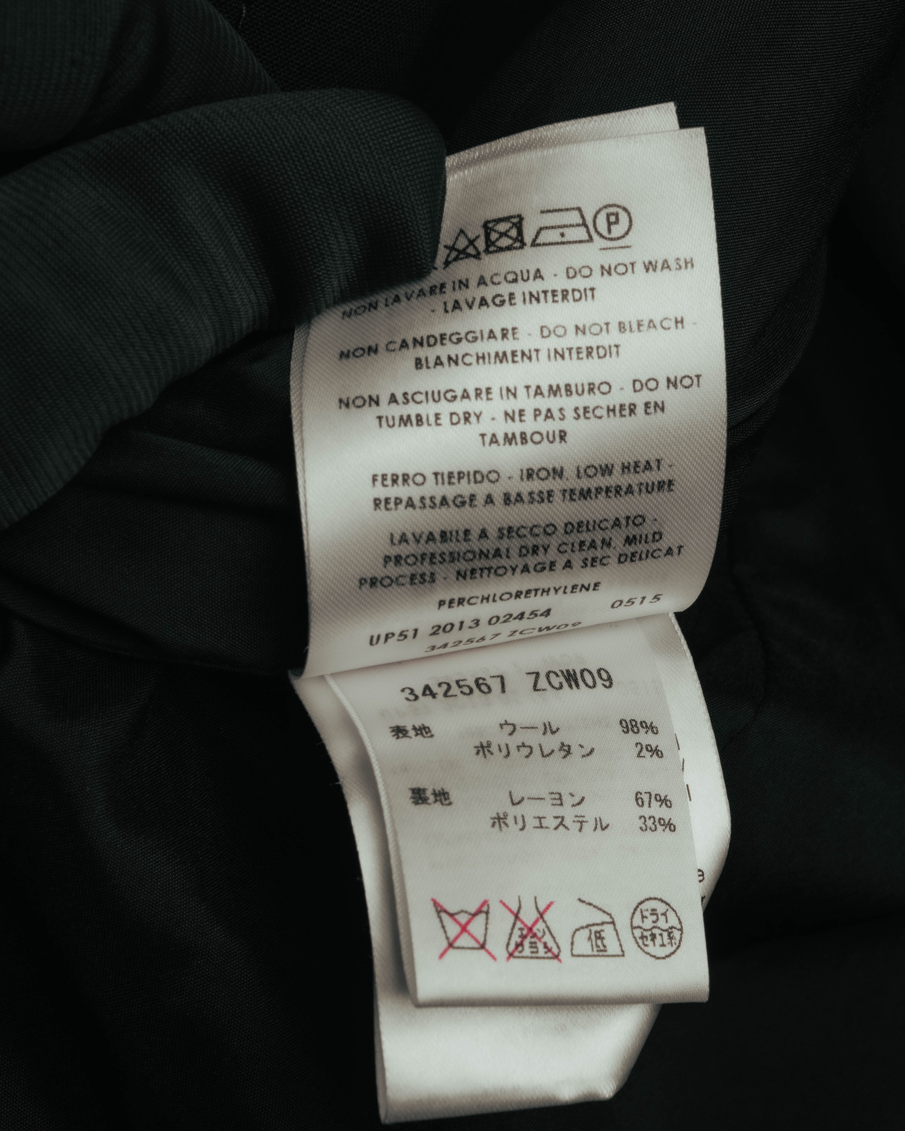 "GUCCI" 2010's Tailored wool skirt suit