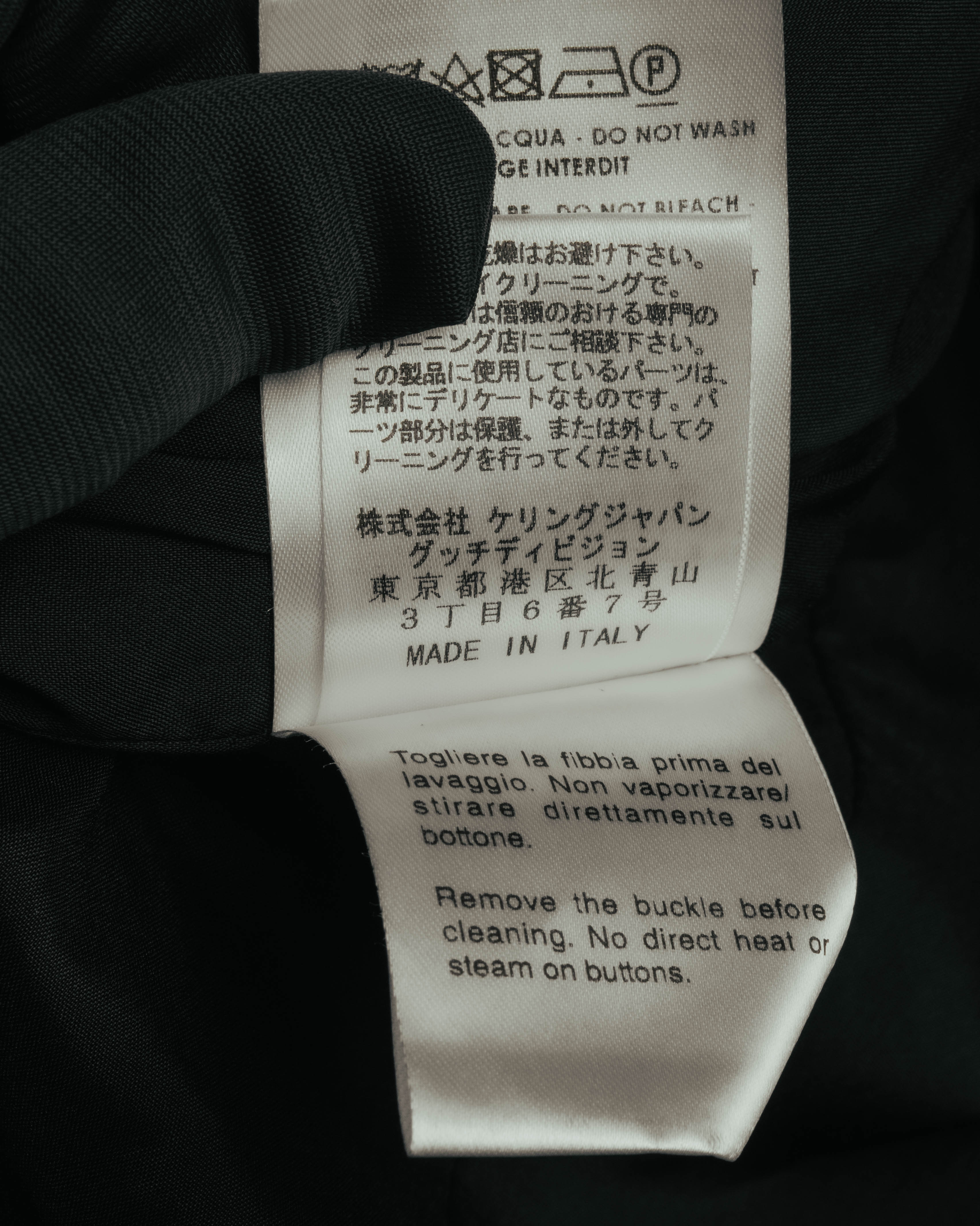 "GUCCI" 2010's Tailored wool skirt suit