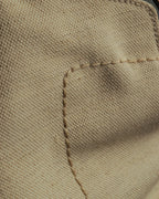 “Salvatore Ferragamo” 00’s-10’s Canvas leather gancini detail 2way handbag