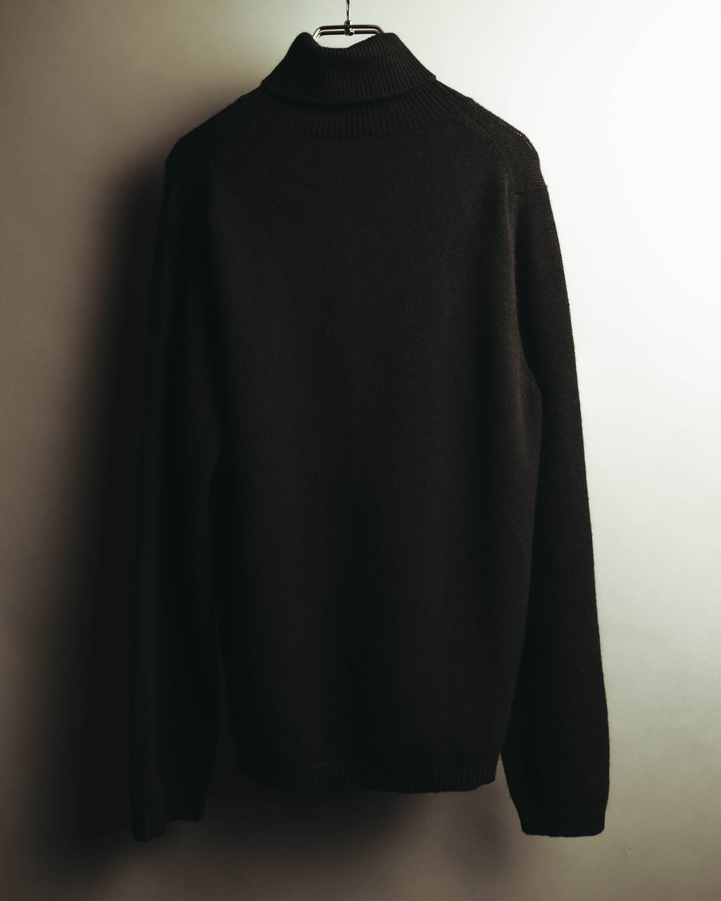 "GUCCI" 90's–00's Minimalist cashmere 100% turtleneck sweater