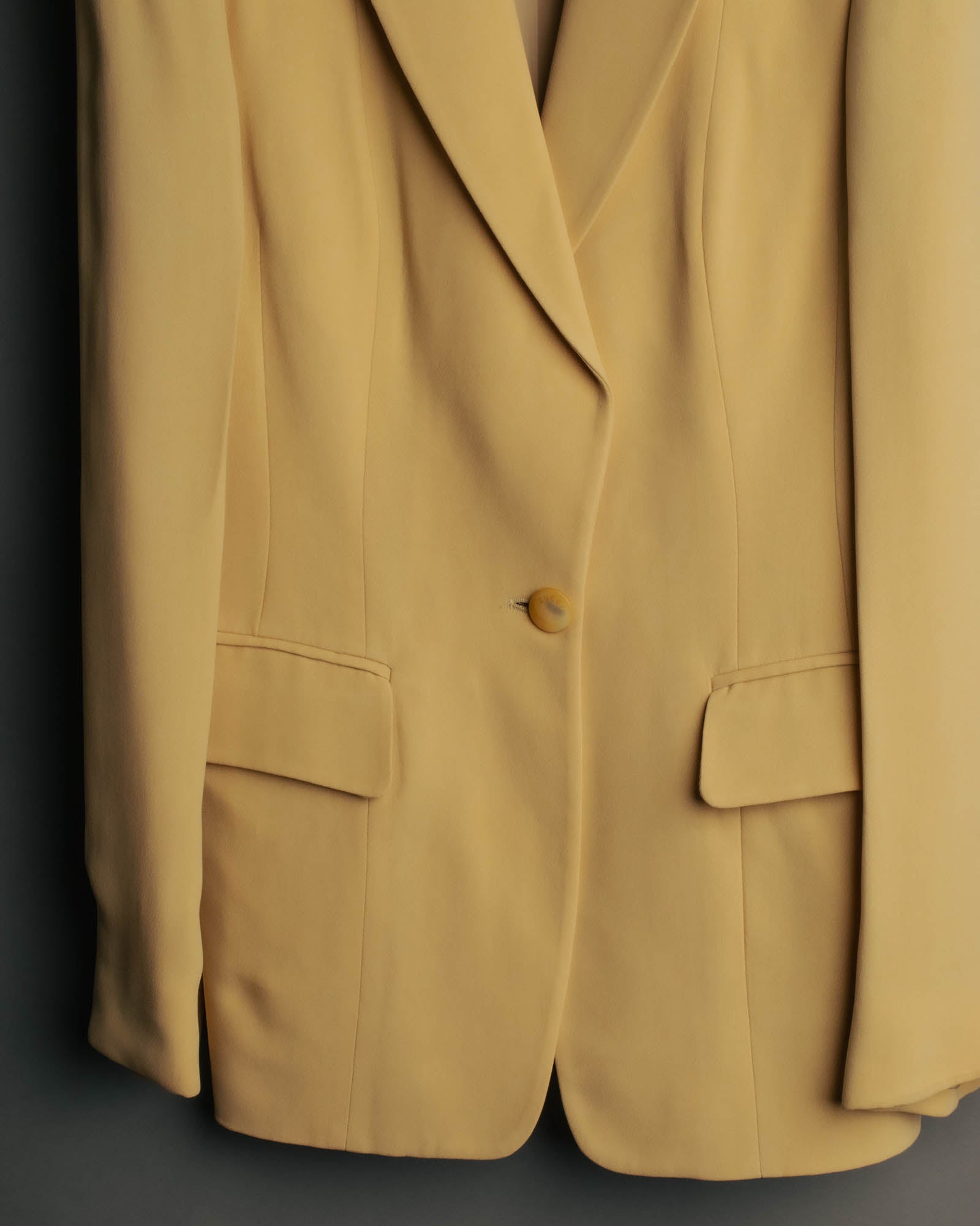 “GUCCI” 90’s Soft tailored minimal blazer