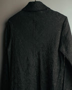 "Yohji Yamamoto + Noir" 00's-10's Floral jacquard jacket