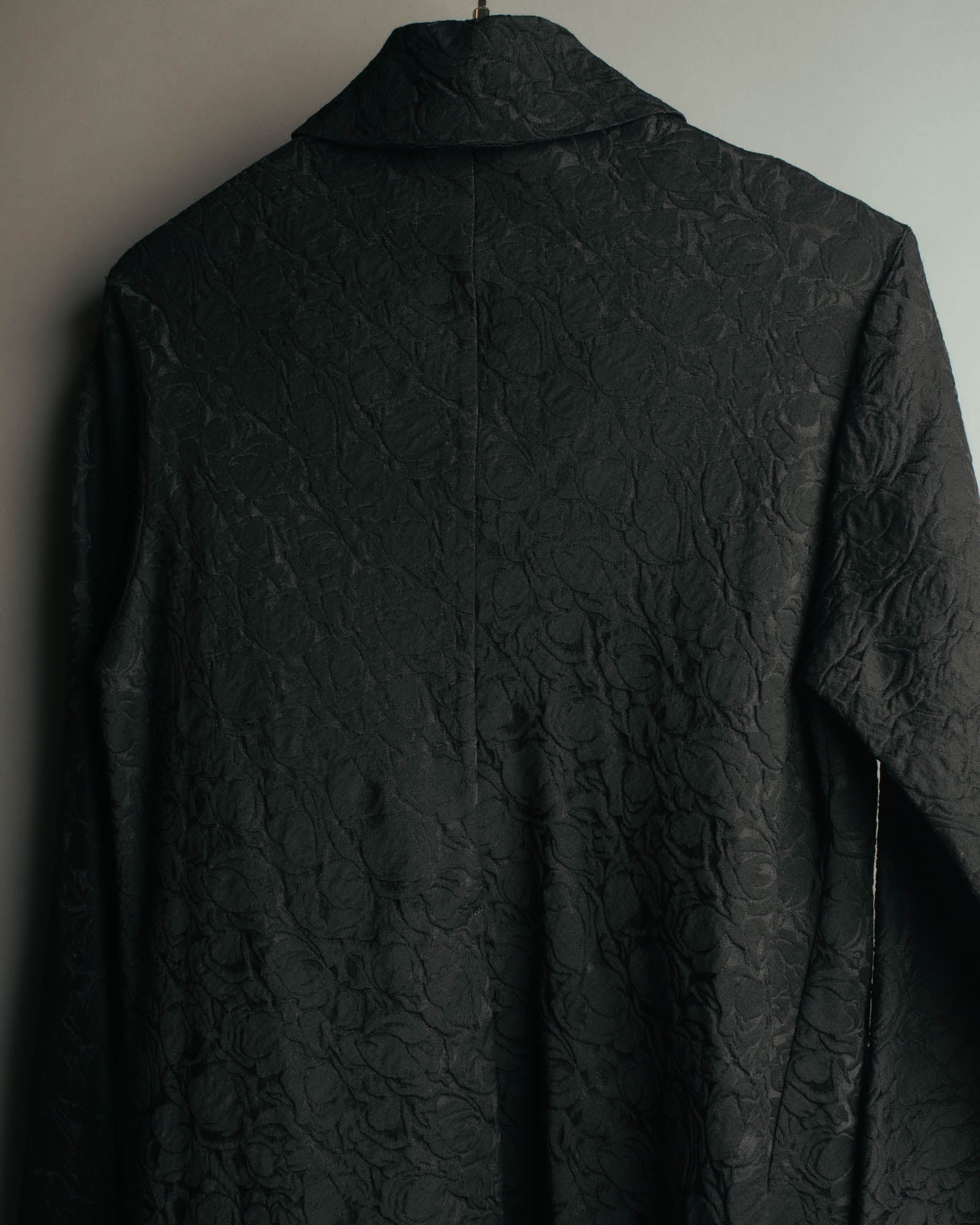 "Yohji Yamamoto + Noir" 00's-10's Floral jacquard jacket
