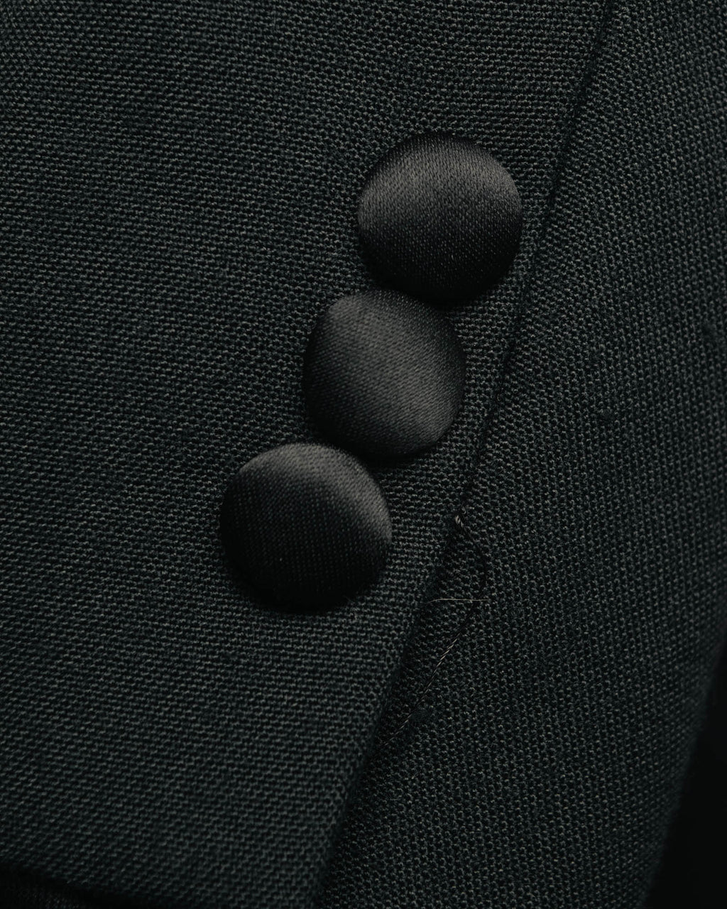 "Dior" 80's-90's Tailored shawl collar tuxedo jacket