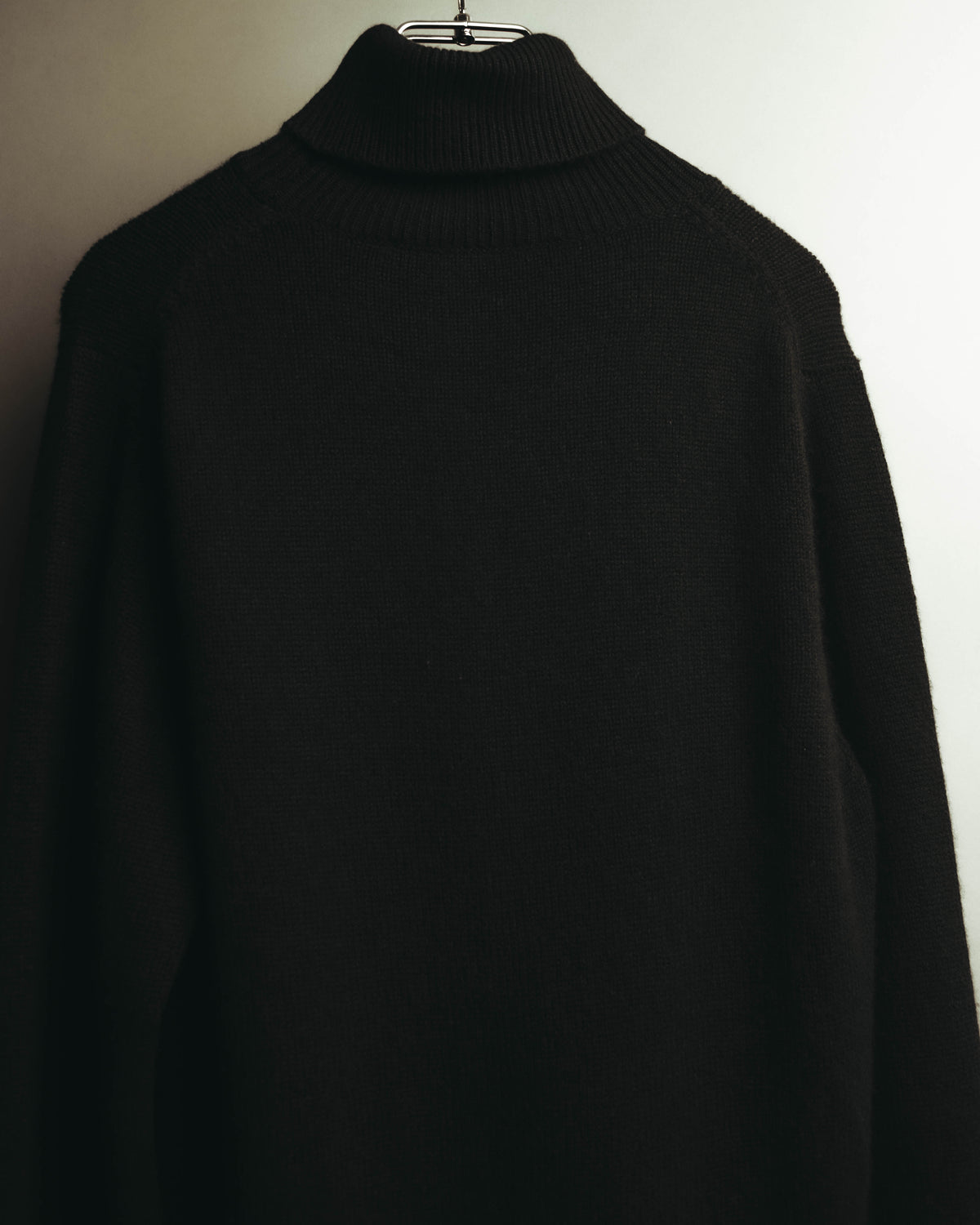 "GUCCI" 90's–00's Minimalist cashmere 100% turtleneck sweater
