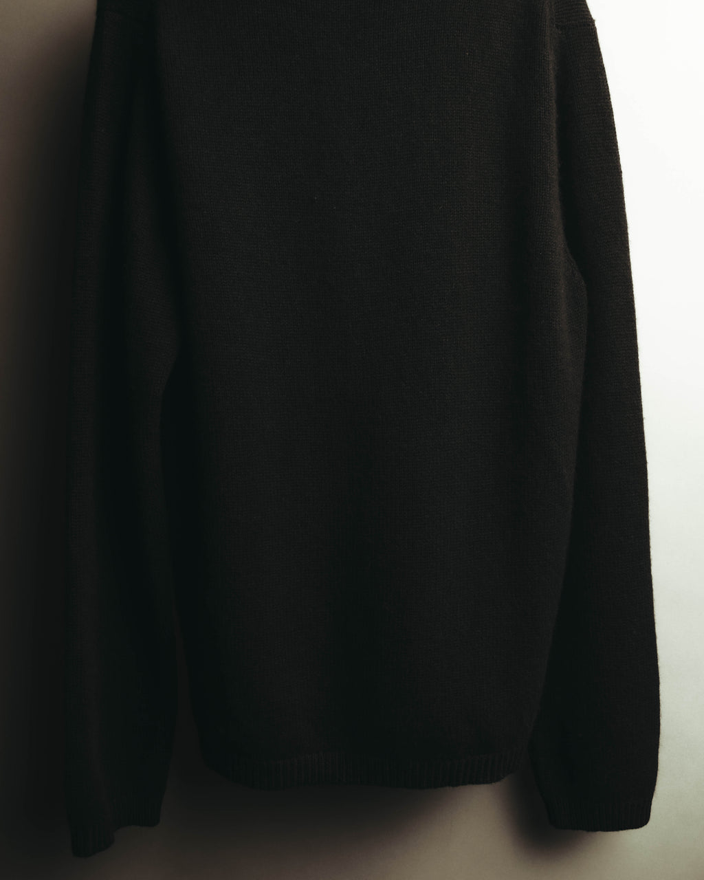 "GUCCI" 90's–00's Minimalist cashmere 100% turtleneck sweater