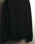 "GUCCI" 90's–00's Minimalist cashmere 100% turtleneck sweater