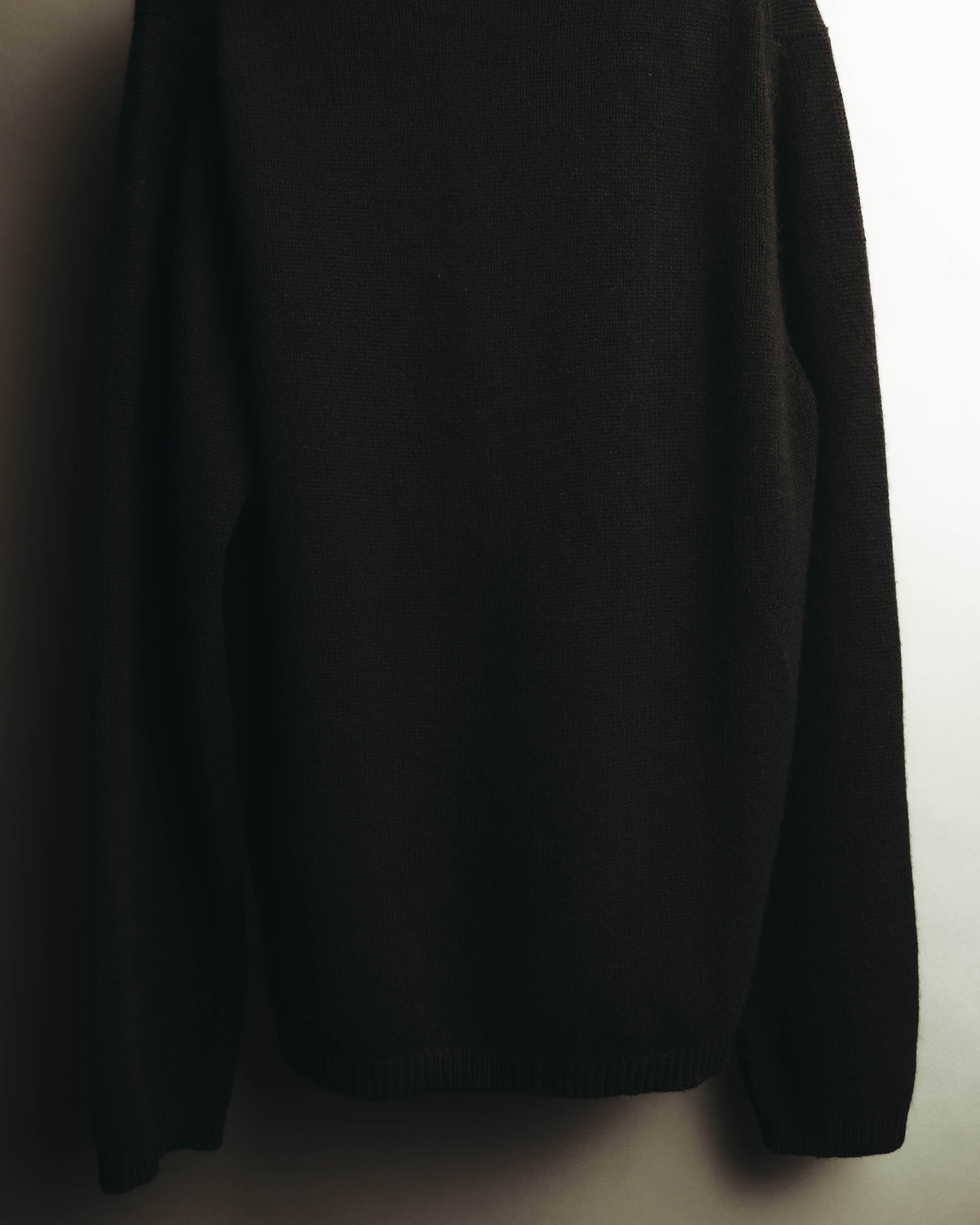 "GUCCI" 90's–00's Minimalist cashmere 100% turtleneck sweater