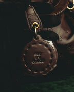 "See By Chloé" 10's Floral perforated leather shoulder bag
