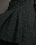 "Yohji Yamamoto + Noir" 00's-10's Floral jacquard jacket
