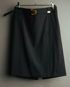 "GUCCI" 2010's Tailored wool skirt suit